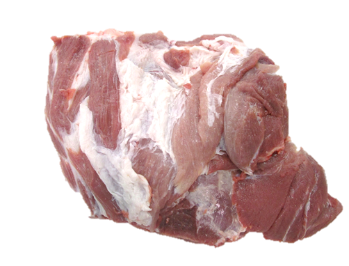 PORK BUTT BNLS COLLAR ¼ IWP FZ